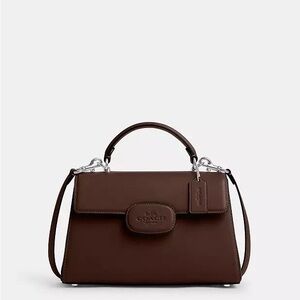 Coach Eliza Top Handle Bag in Maple